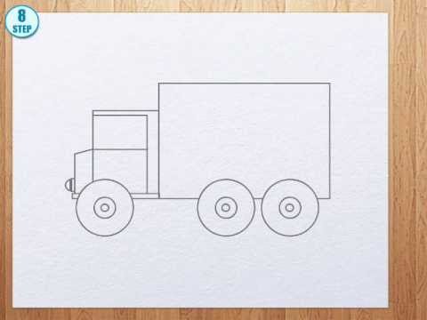 480x360 How To Draw Truck
