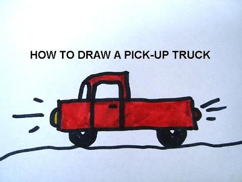 480x360 Truck Drawings For Kids Collection