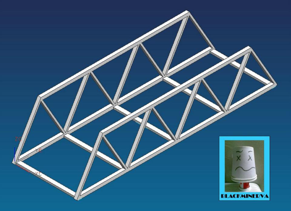 960x697 My Timeless Journey Freetime Cae Simulation , Truss Bridge