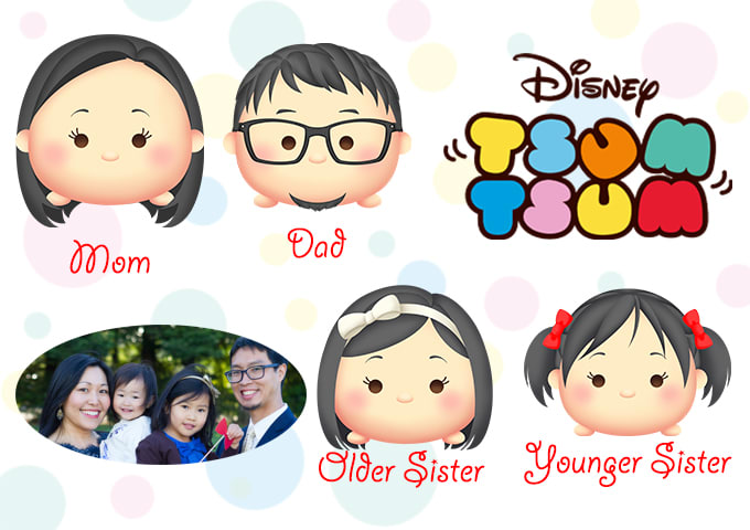 680x480 Draw You Or Anything With Disney Tsum Tsum Style By Tessacreative