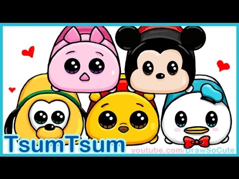 480x360 How To Draw Disney Tsum Tsum Cute And Easy Step By Step