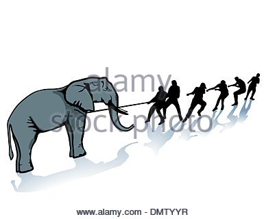 385x320 Tug Of War Rope Drawing Team Stock Photo 78015297