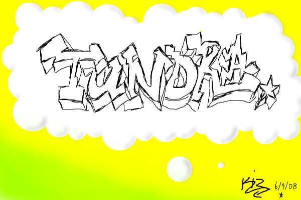 600x400 Tundra An Abstract Speedpaint Drawing By Kizzyontay