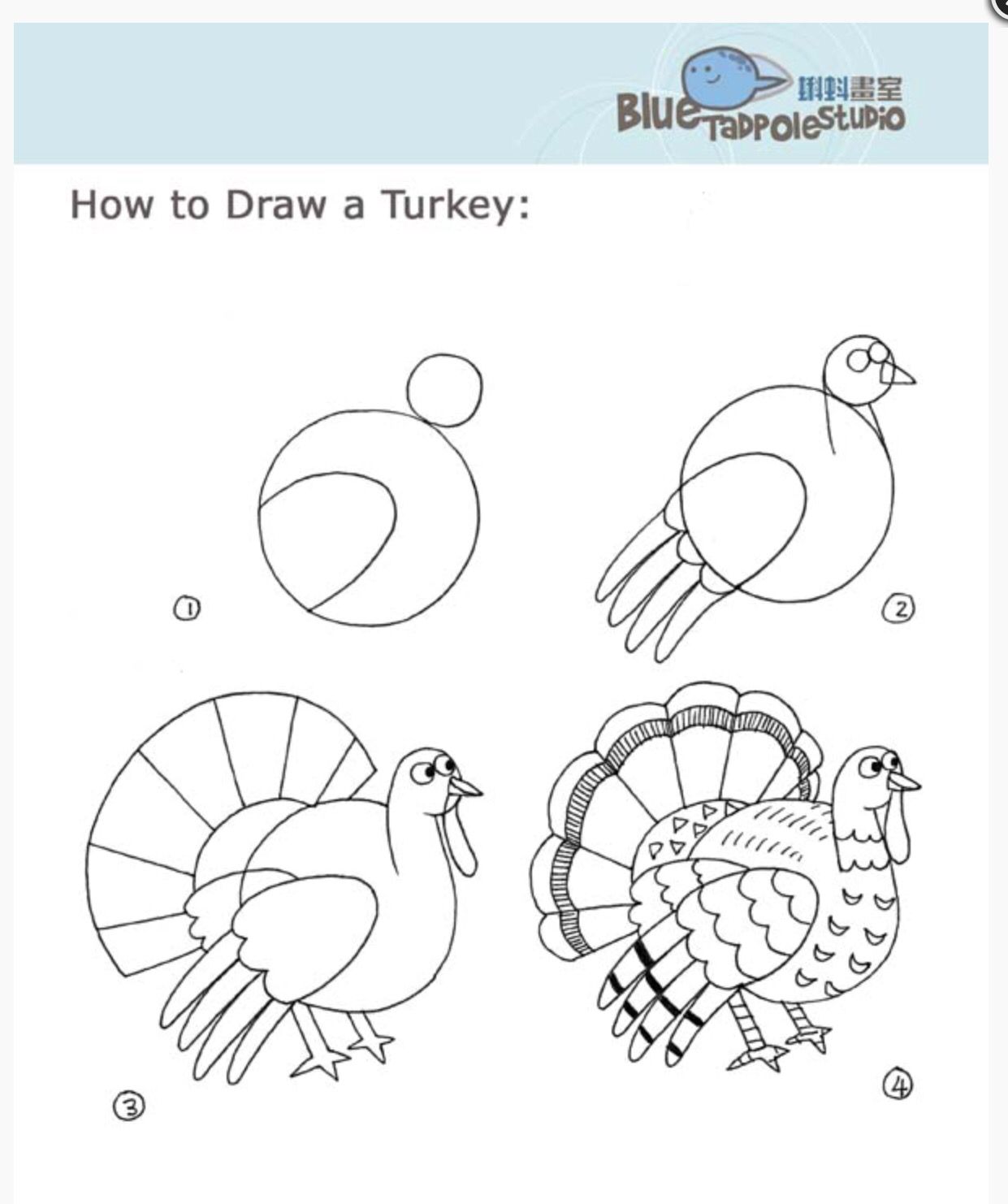 1241x1482 Pin By Linda Linebaugh On Learn To Draw Thanksgiving