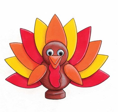 400x380 Turkey Crafts For Kids Howstuffworks