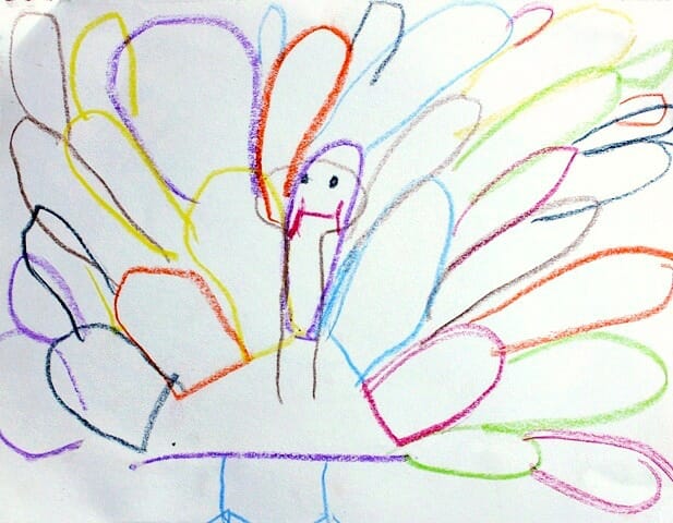 617x480 Kids Turkey Drawings And Art Instruction Books