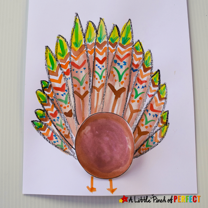 700x700 Thanksgiving Turkey Craft For Kids And Free Template