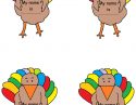 125x97 Turkey Drawing Template