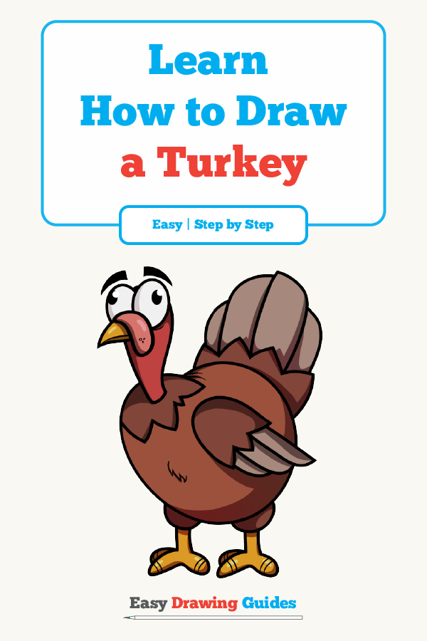 600x900 How To Draw A Cartoon Turkey In A Few Easy Steps Turkey Drawing