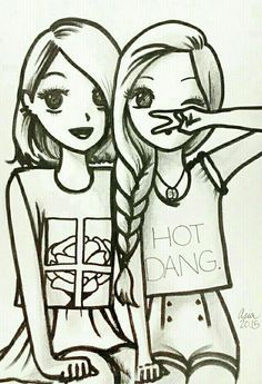 236x345 Cute Bff Drawings Best Friends By ~turkey Wang