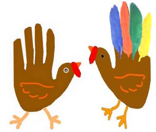 319x270 Handprint Turkey