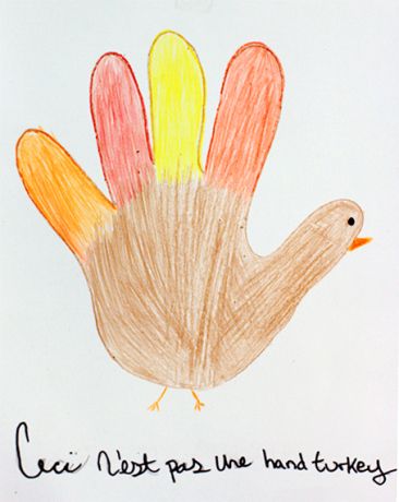366x460 If Famous Artists Had Drawn Hand Turkeys