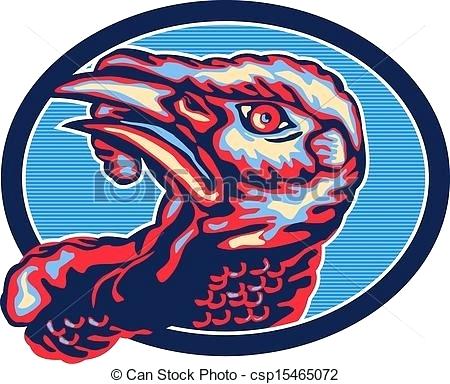 450x384 Turkey Head Drawing Wild Turkey Head Retro Simple Turkey Head