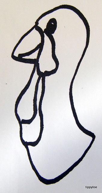 339x640 Turkey Head Printout But It Would Look Really Cute With A Head