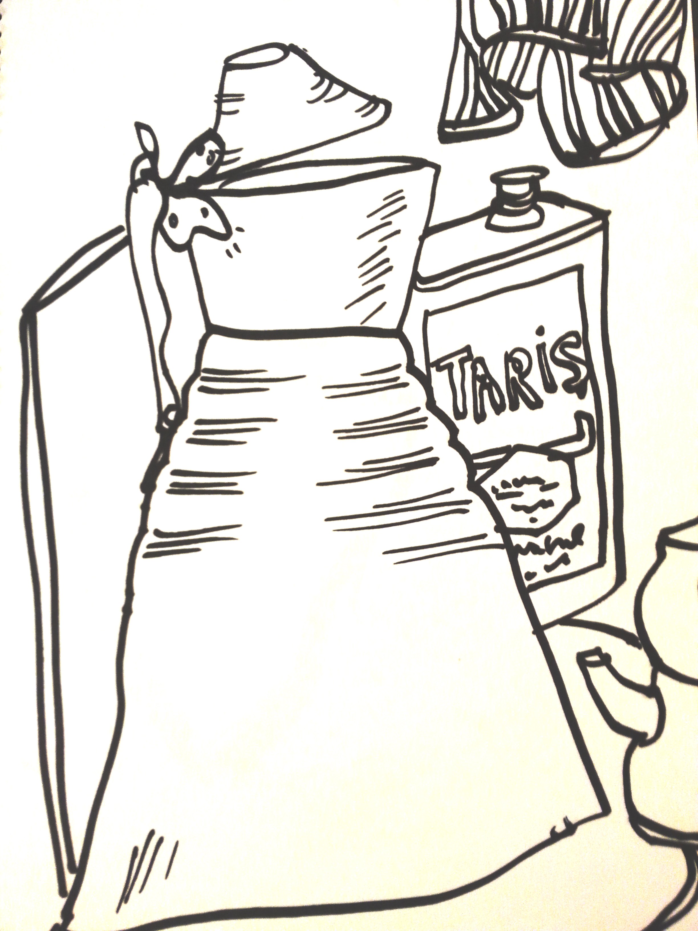 2448x3264 Turkey Drawing Jug Amp Oil