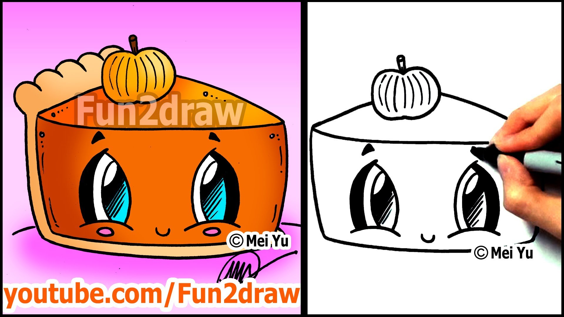 1920x1080 Cute Turkey Drawings How To Draw A Roast Turkey Dinner Easy