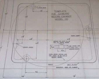 340x270 Turntables Drawing Etsy