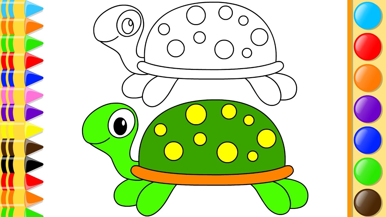 Turtle Drawing For Kids at GetDrawings | Free download