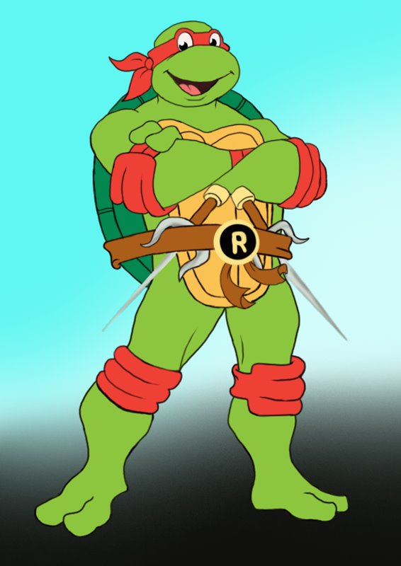 566x800 Learn How To Draw Raphael From Teenage Mutant Ninja Turtles