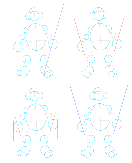 540x664 How To Draw A Ninja Turtle