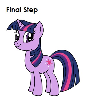 300x388 How To Draw Twilight Sparkle