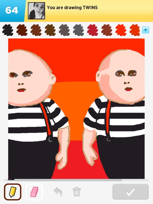 500x667 Twins Drawings