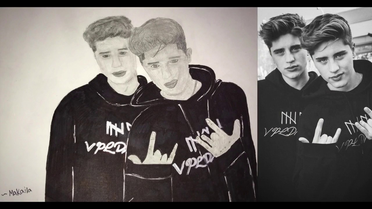 1280x720 The Martinez Twins Drawing!!!