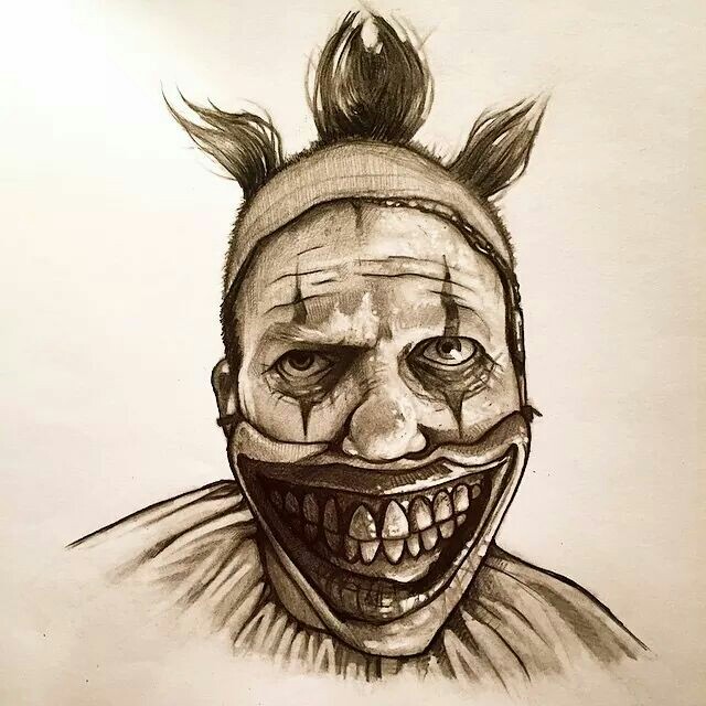 Twisty The Clown Drawing at GetDrawings | Free download