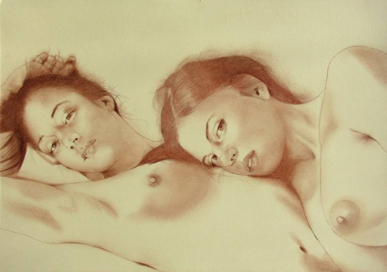 770x542 Saatchi Art Two Girls