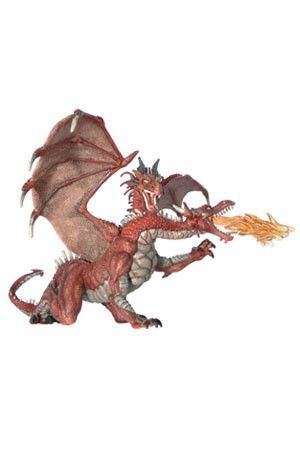 300x450 Papo Two Headed Dragon Red Dragons, Mythical Dragons And Fantasy Rpg