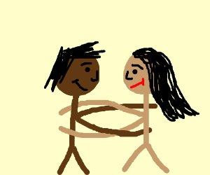 300x250 Two Ugly People Hugging