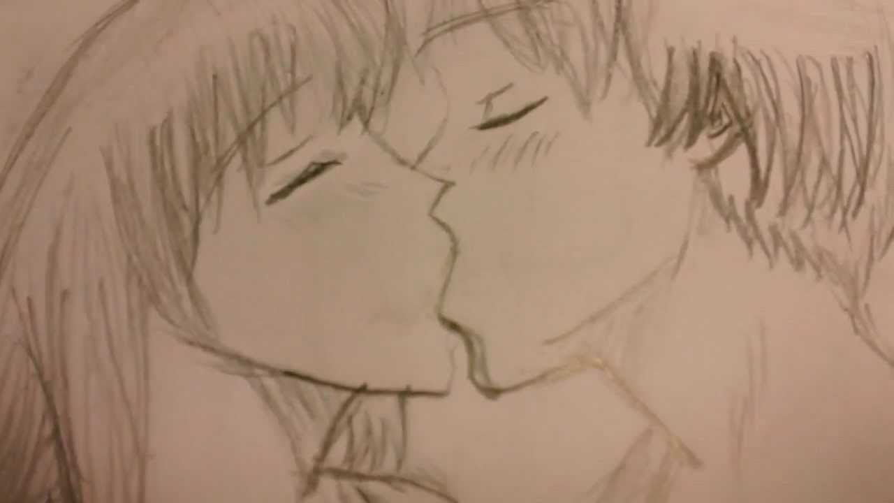 1280x720 Drawing Of People Kissing Coming Alive