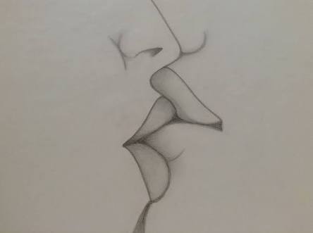 444x331 How To Draw People Kissing Steemit