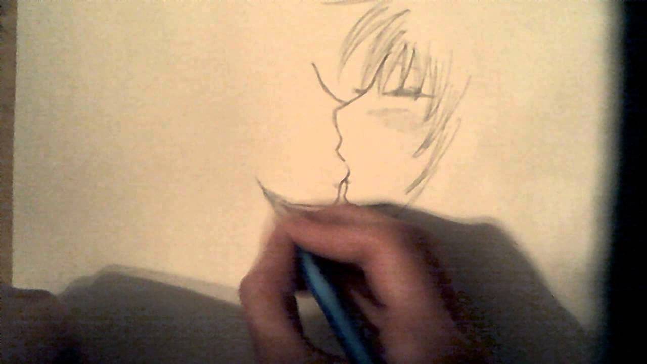 1280x720 How To Draw Anime People Kissing Step By Step For Beginners!