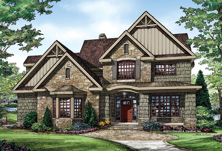 736x502 Craftsman Home With A Twist