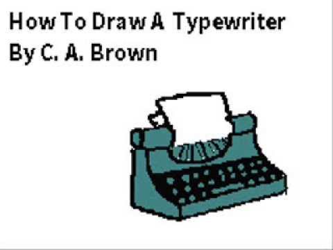 480x360 How To Draw A Typewriter