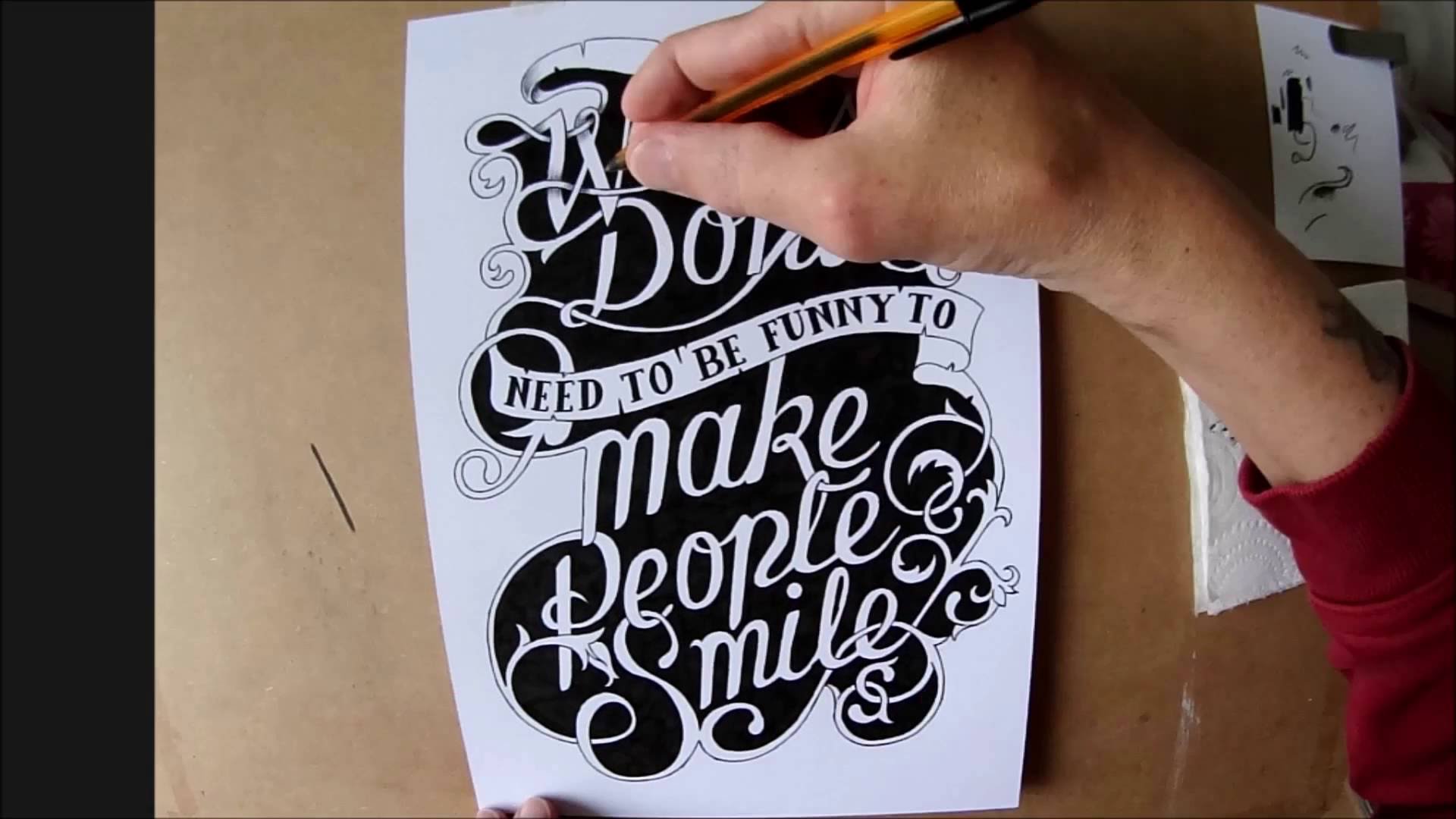 1920x1080 Hand Drawn Typography