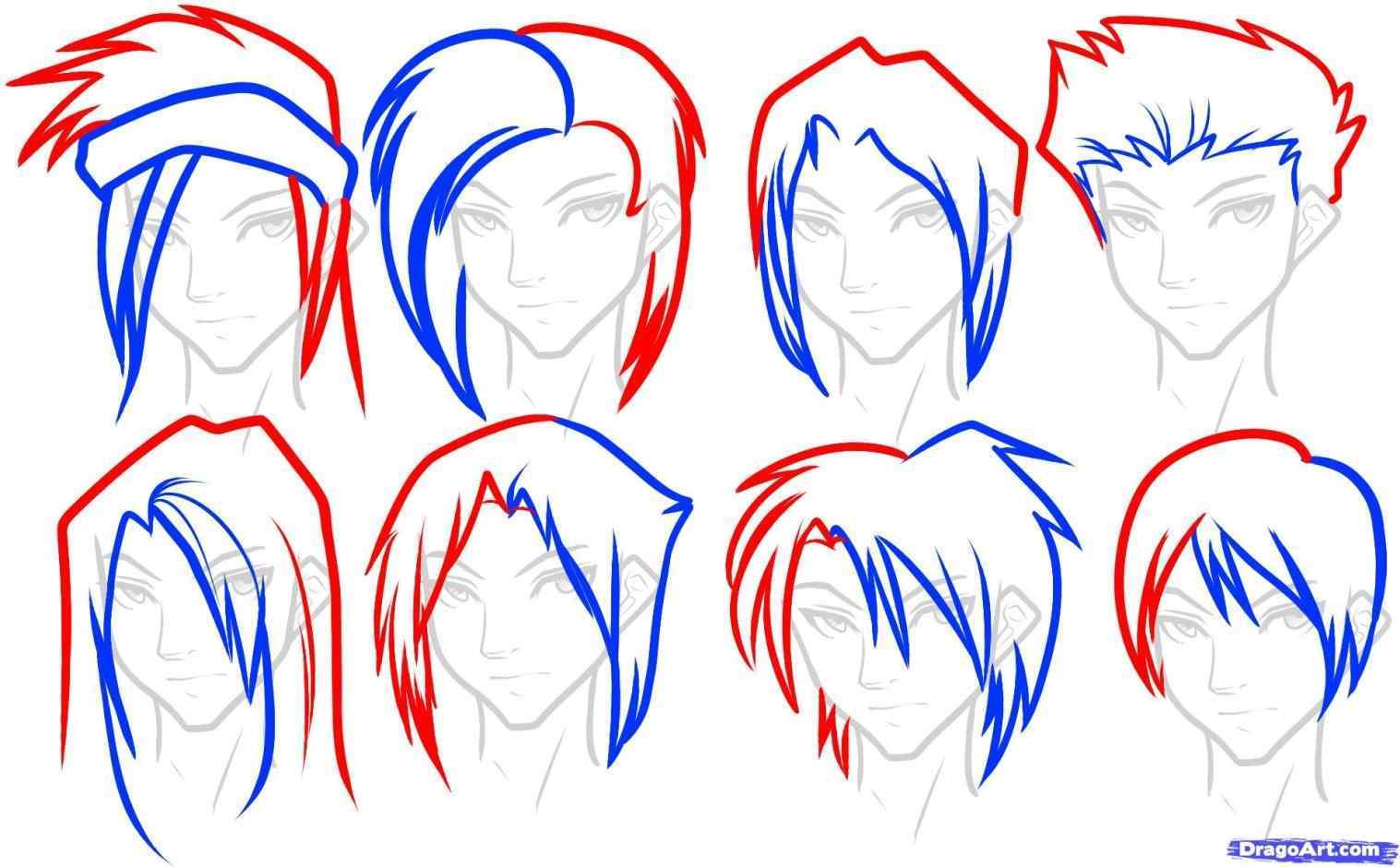 1517x940 Drawing To Draw Hair Part U Manga University Campus Store Anime