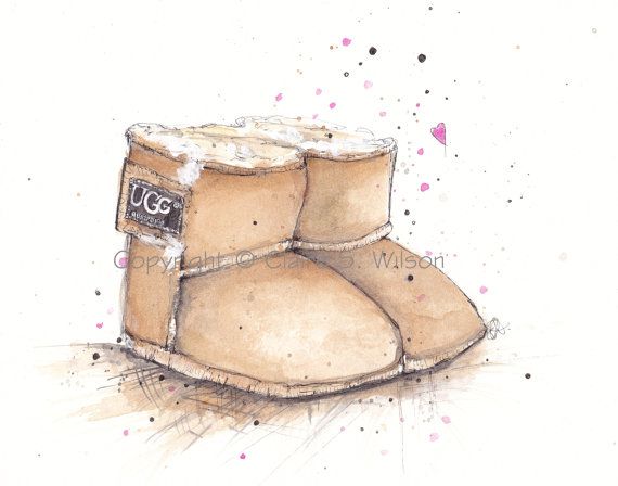 570x448 Boots$39 On Baby Uggs, Uggs And Illustrators