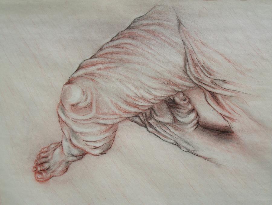 900x679 Beautiful Ugly Drawing By Libbey Parras