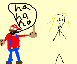 300x250 Mario Laughing