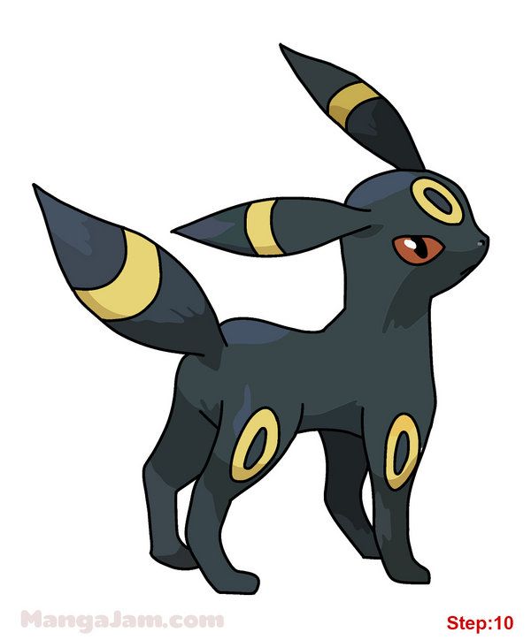 Umbreon Drawing at GetDrawings | Free download