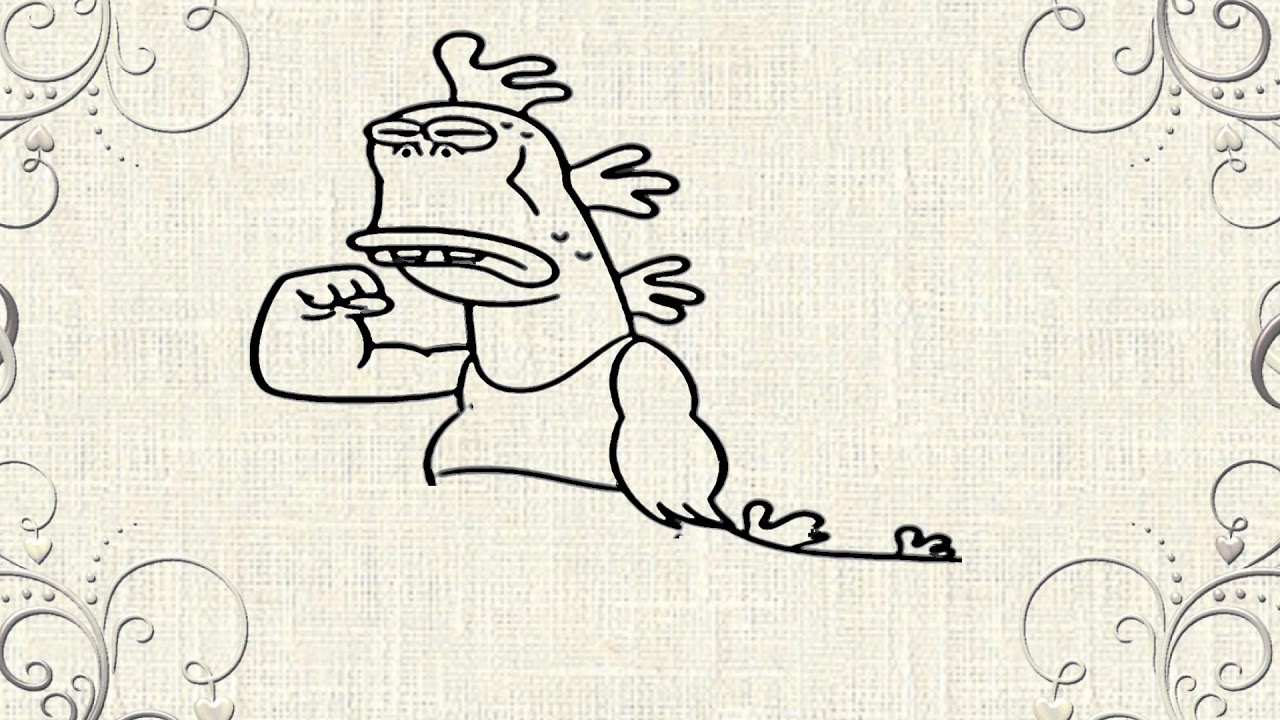 1280x720 Mr. Gus Drawing