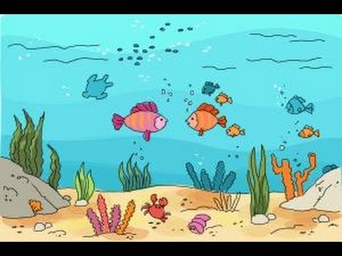 Underwater Drawing Ideas Under The Sea Drawing Happy Emotion