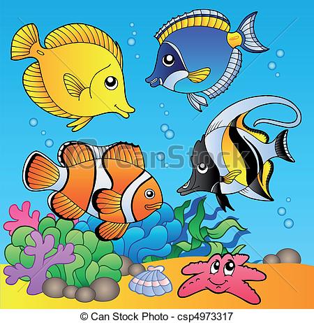 450x462 Underwater Animals And Fishes 2