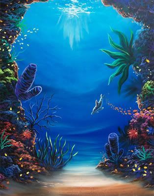 314x399 Underwater Paintings