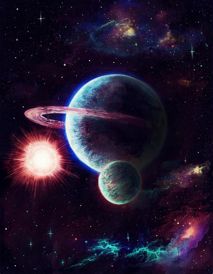 720x928 Karina Eibatova Drawing The Universe Feather Of Me