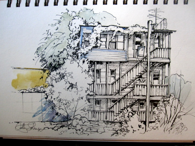 800x600 Artists' Journal Workshop A Progressive Urban Sketch