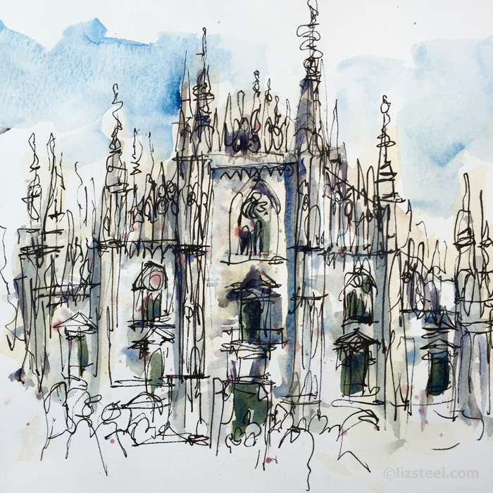 700x700 Urban Sketching In Milan