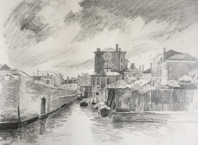 400x293 The Red Shoes Urban Landscape Painting Trips Of All Kinds